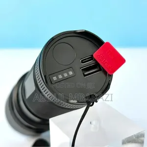 Zoomable Powerbank Waterproof Long Range Torch