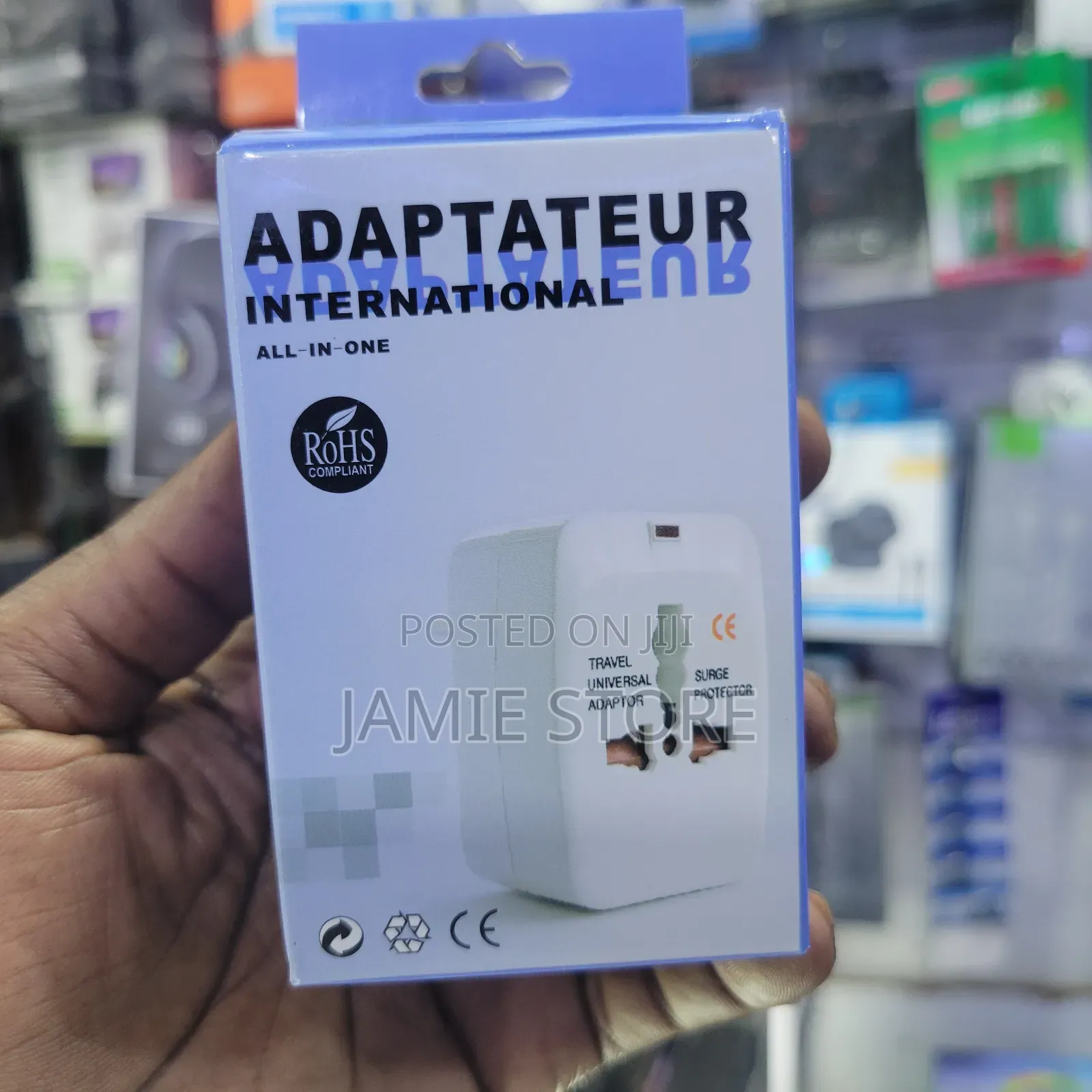 Universal Travel Adapter/ Surge Protector