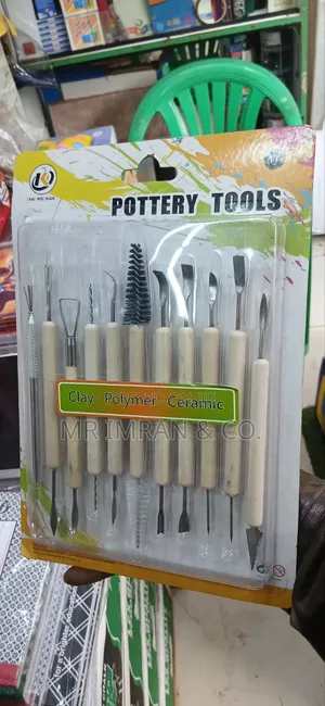 11-Piece Pottery Clay Sculpting and Ceramic Carving Tool Set