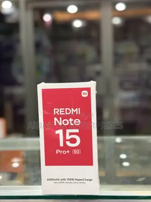 New Xiaomi Redmi Note 15 Pro+ 256 GB Black