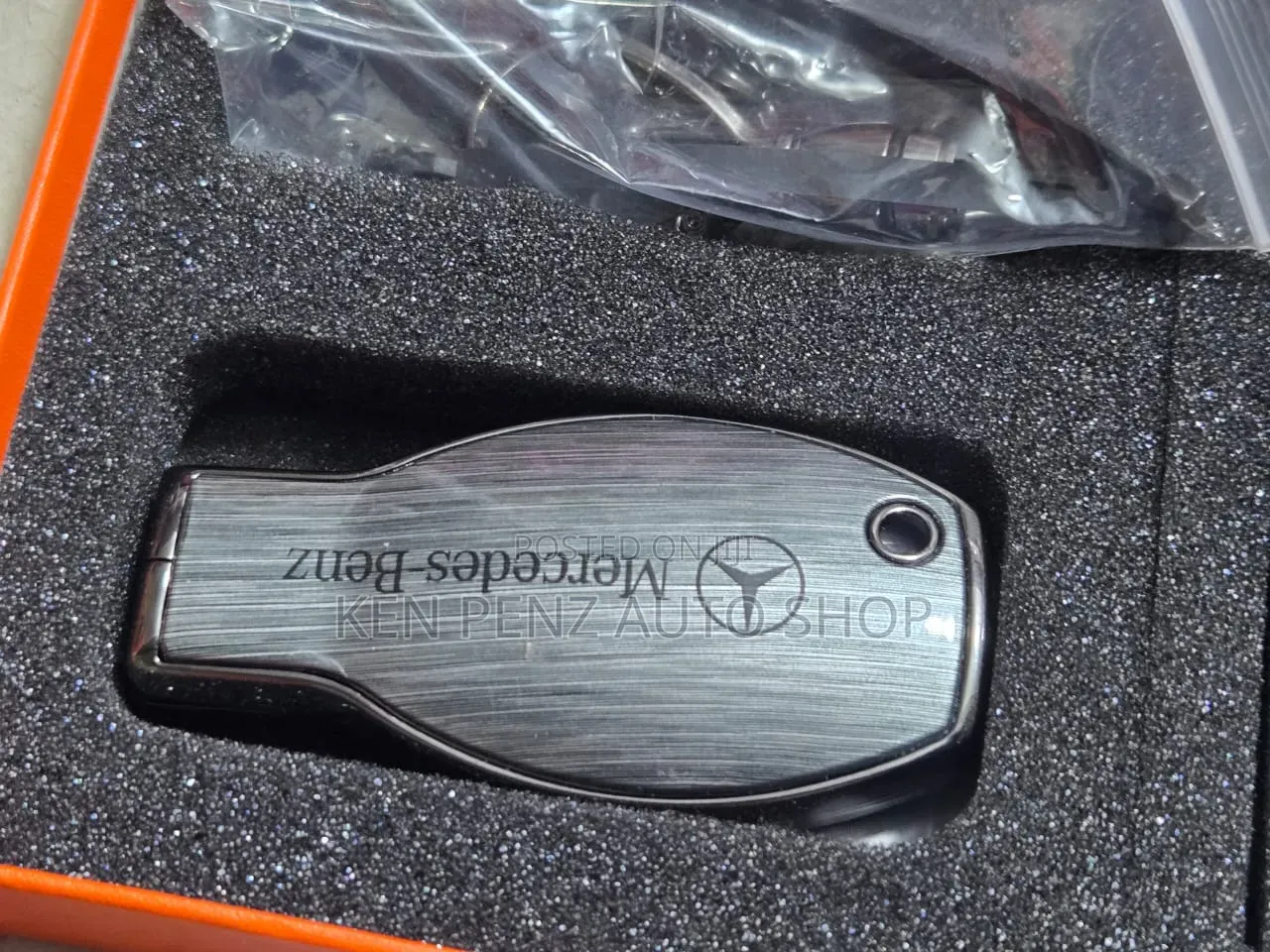 Mercedes Benz Key Metal Fob Protective Case