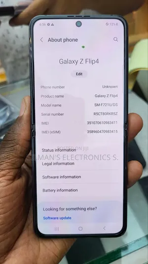 Samsung Galaxy Z Flip4 256 GB Black