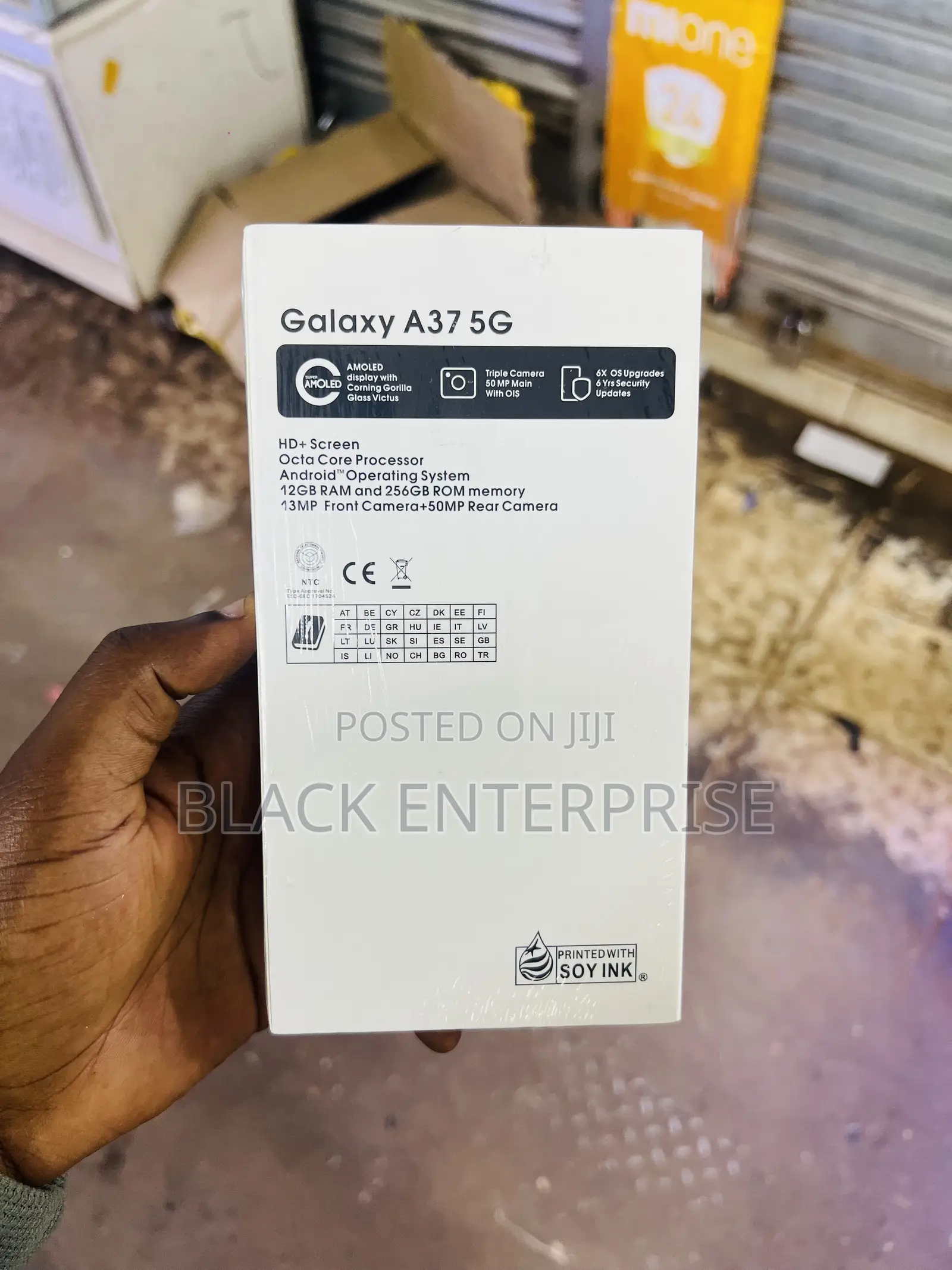 New Samsung Galaxy A37 256 GB Black