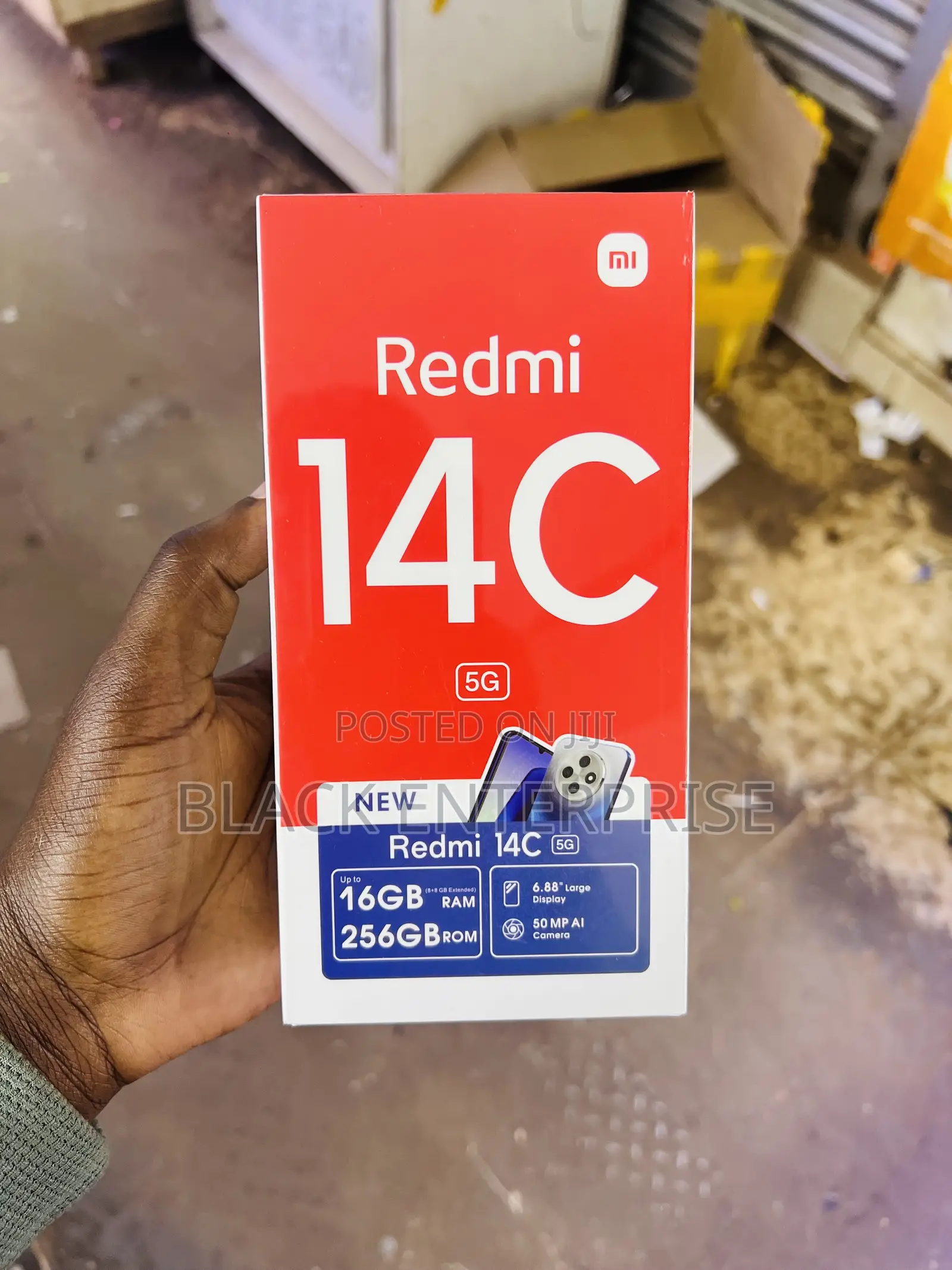 New Xiaomi Redmi 14C 256 GB Black
