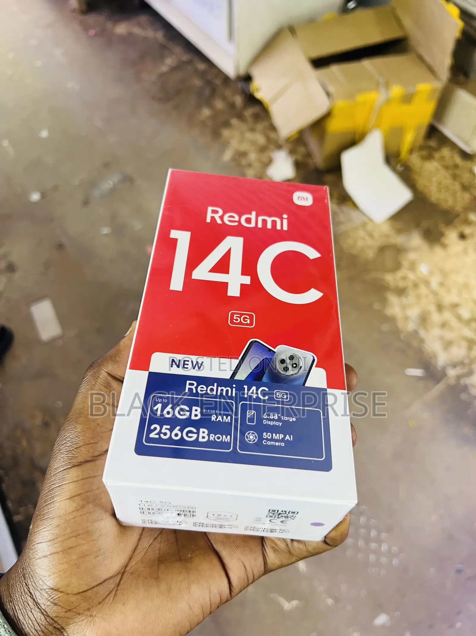 New Xiaomi Redmi 14C 256 GB Black