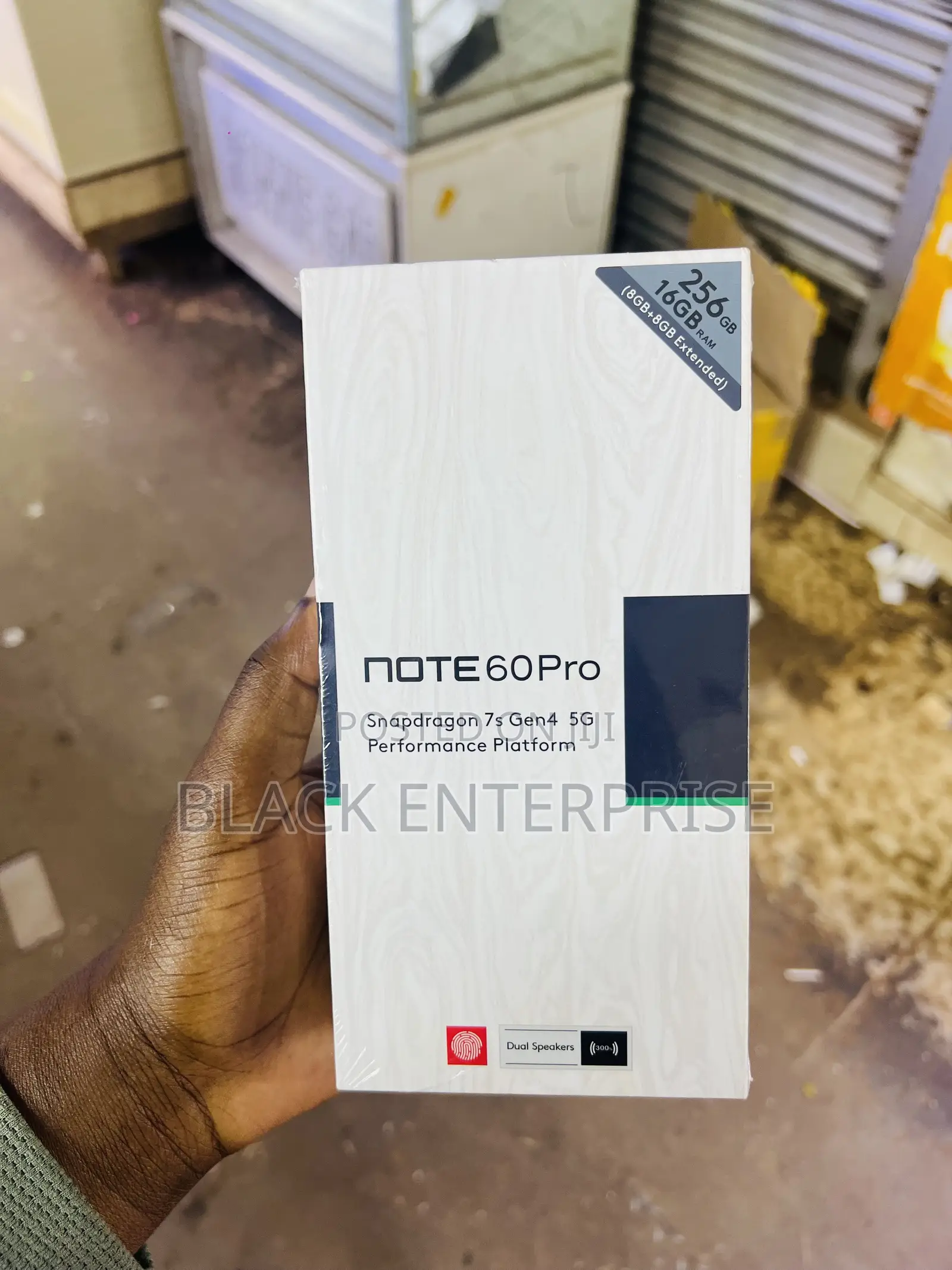 New Infinix Note 60 Pro 256 GB Silver