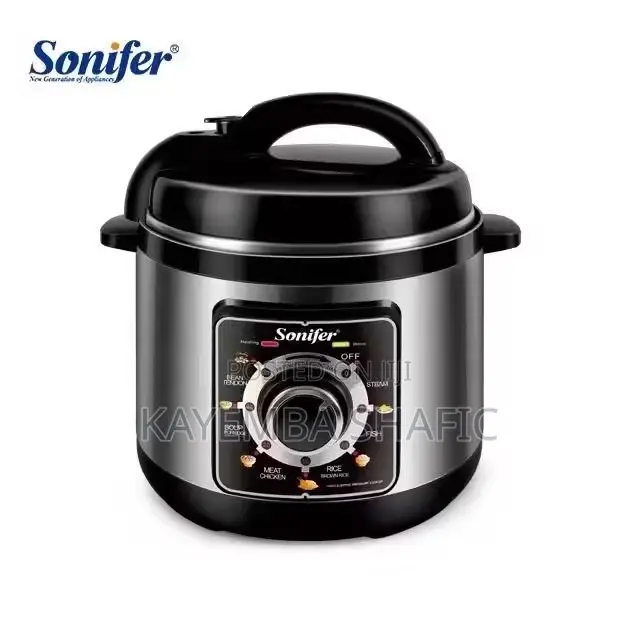 Sonifer 8L Automatic Electric Pressure Cooker & Rice Cooker
