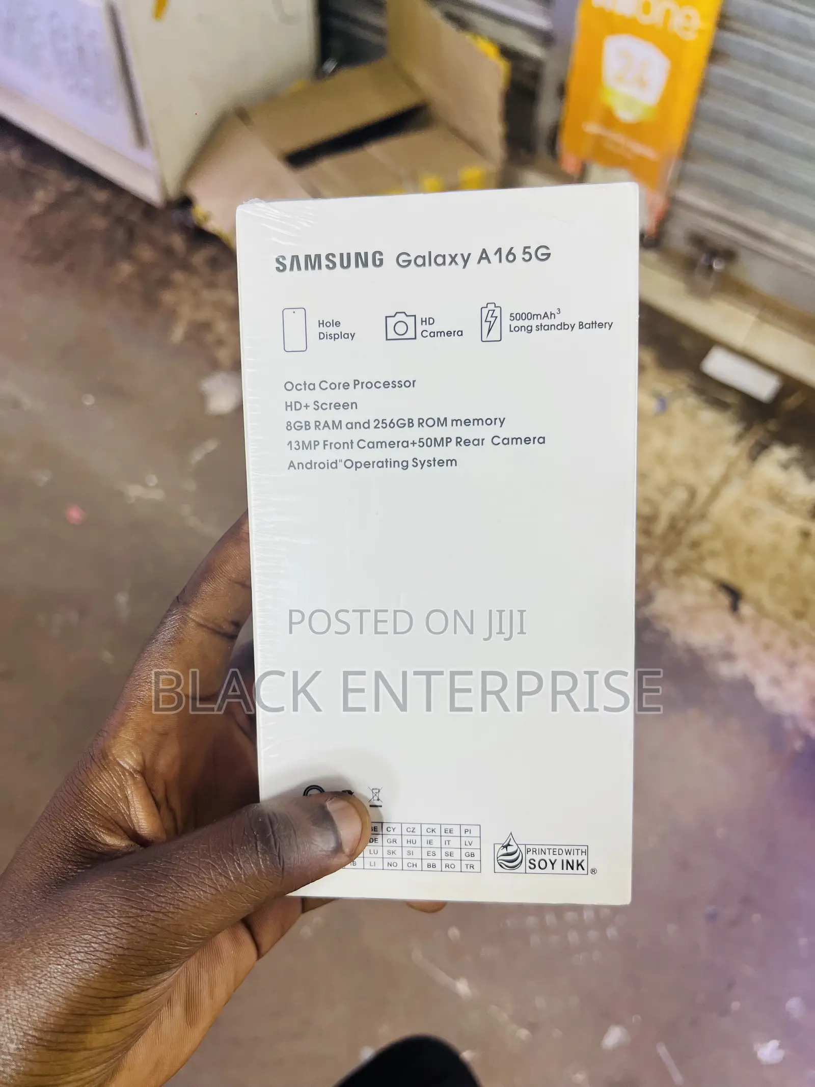 New Samsung Galaxy A16 5G 256 GB Black