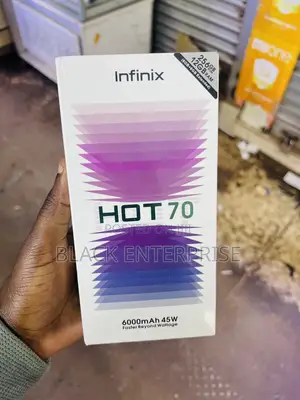 New Infinix Hot 70 256 GB Black