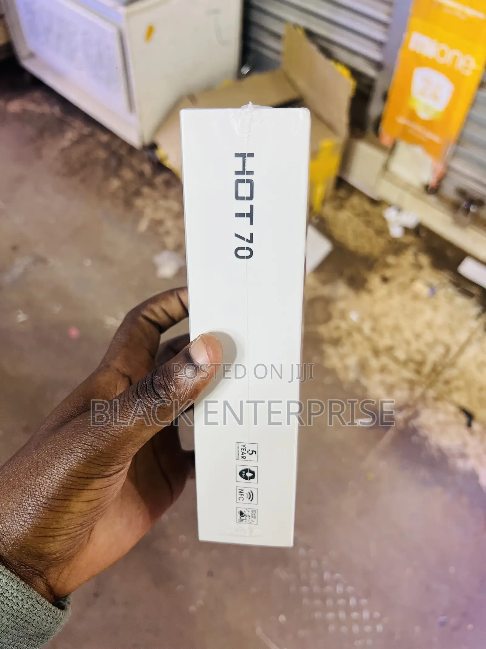 New Infinix Hot 70 256 GB Black