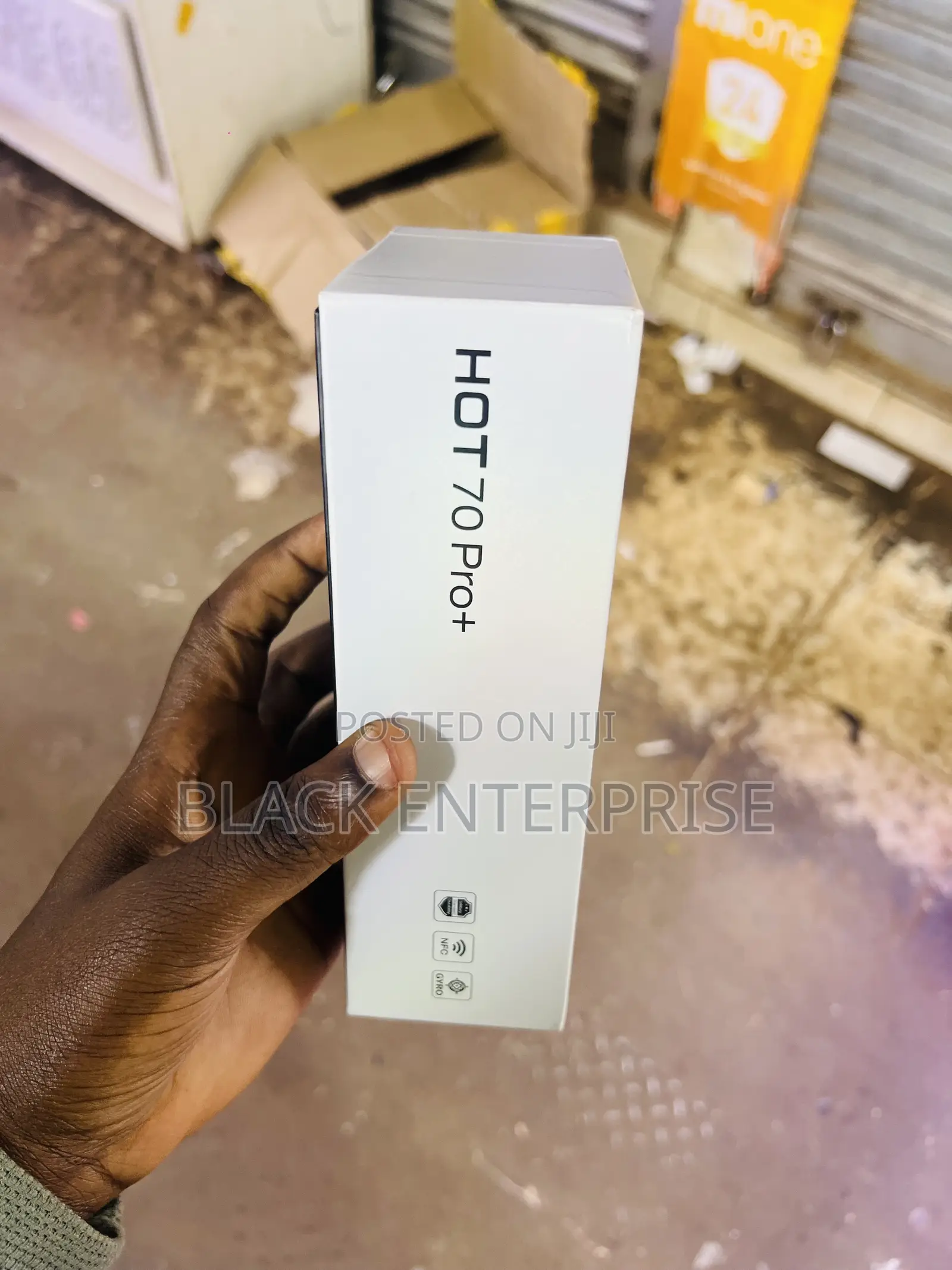 New Infinix Hot 70 Pro 5G+ 256 GB Silver