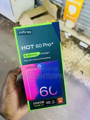 New Infinix Hot 60 Pro+ 256 GB Black