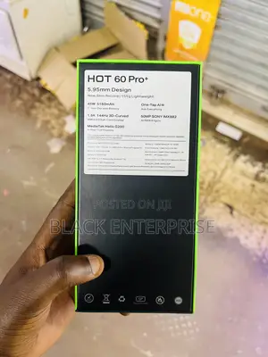 New Infinix Hot 60 Pro+ 256 GB Black