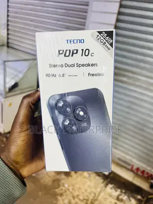 New Tecno Pop 10C 128 GB Black