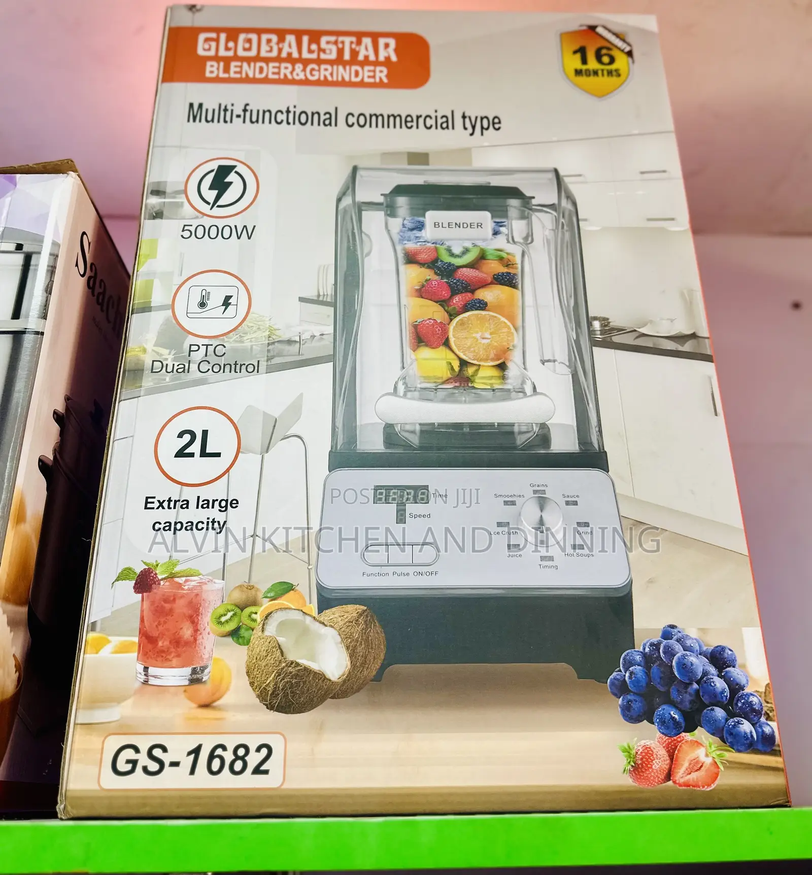 Multi-Functional Commercial Blender.