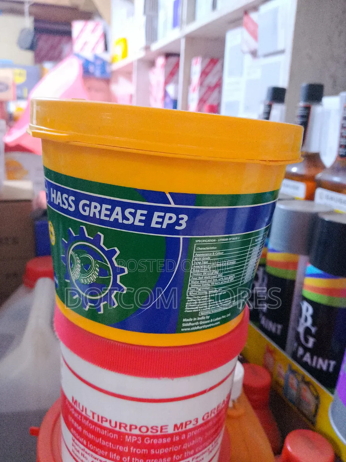 5kg Hass Grease EP3 Multipurpose Lubricant