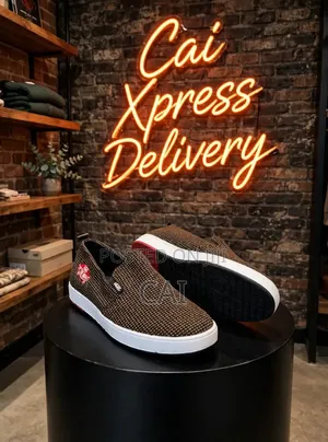 Timberland Blue/Brown Knitted Slip-on Casual Sneakers
