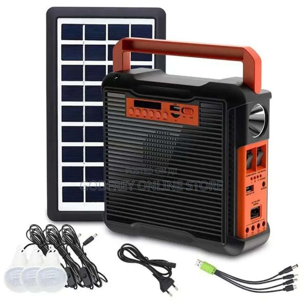 Easy Power Radio Solar Kit With 3 Bulbs