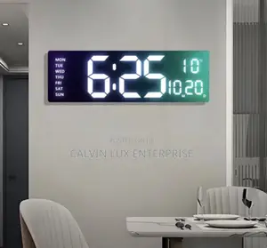 Led Clock With Date and Temperature