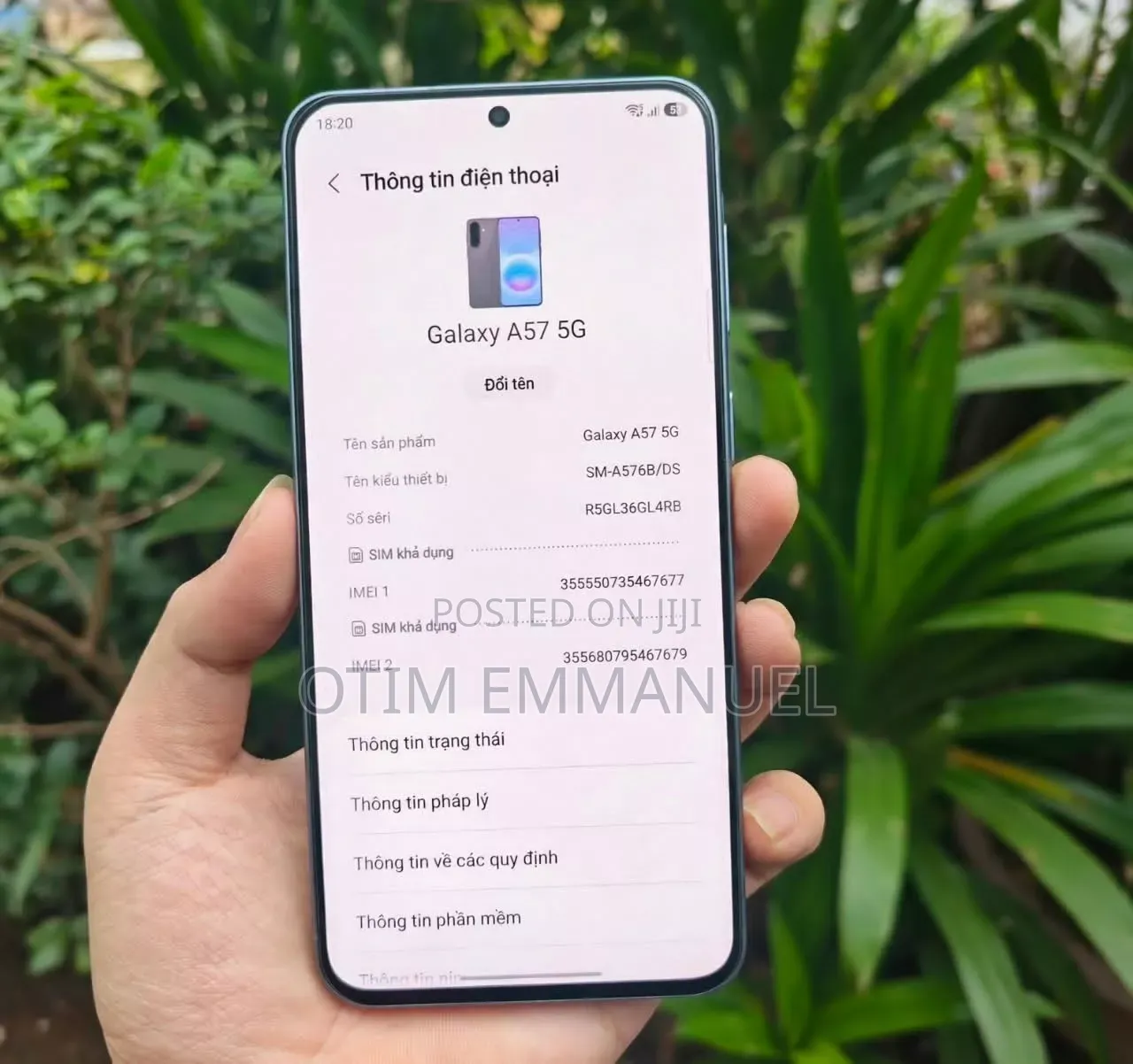 New Samsung Galaxy A57 256 GB Blue