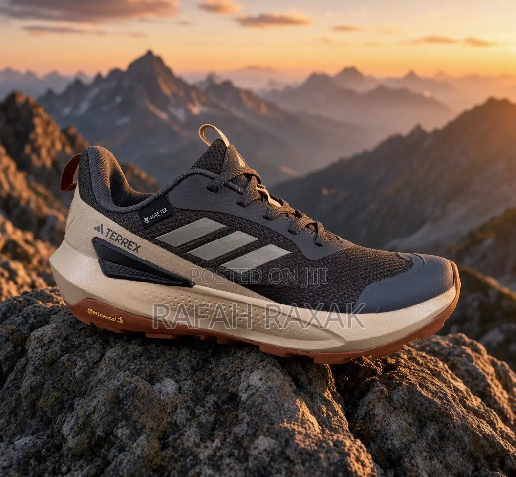 Classic Blue/Beige Adidas Terrex Trailmaker 2 GTX Hiking Sneakers