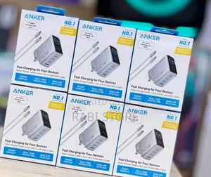 Anker 140W USB C Charger, Laptop Charger, 4-Port Multi-Device Fast