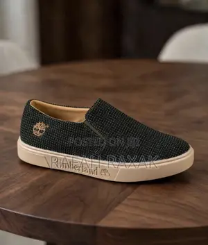 Men’s Classic Army-Green Timberland Slip-on Casual Shoes