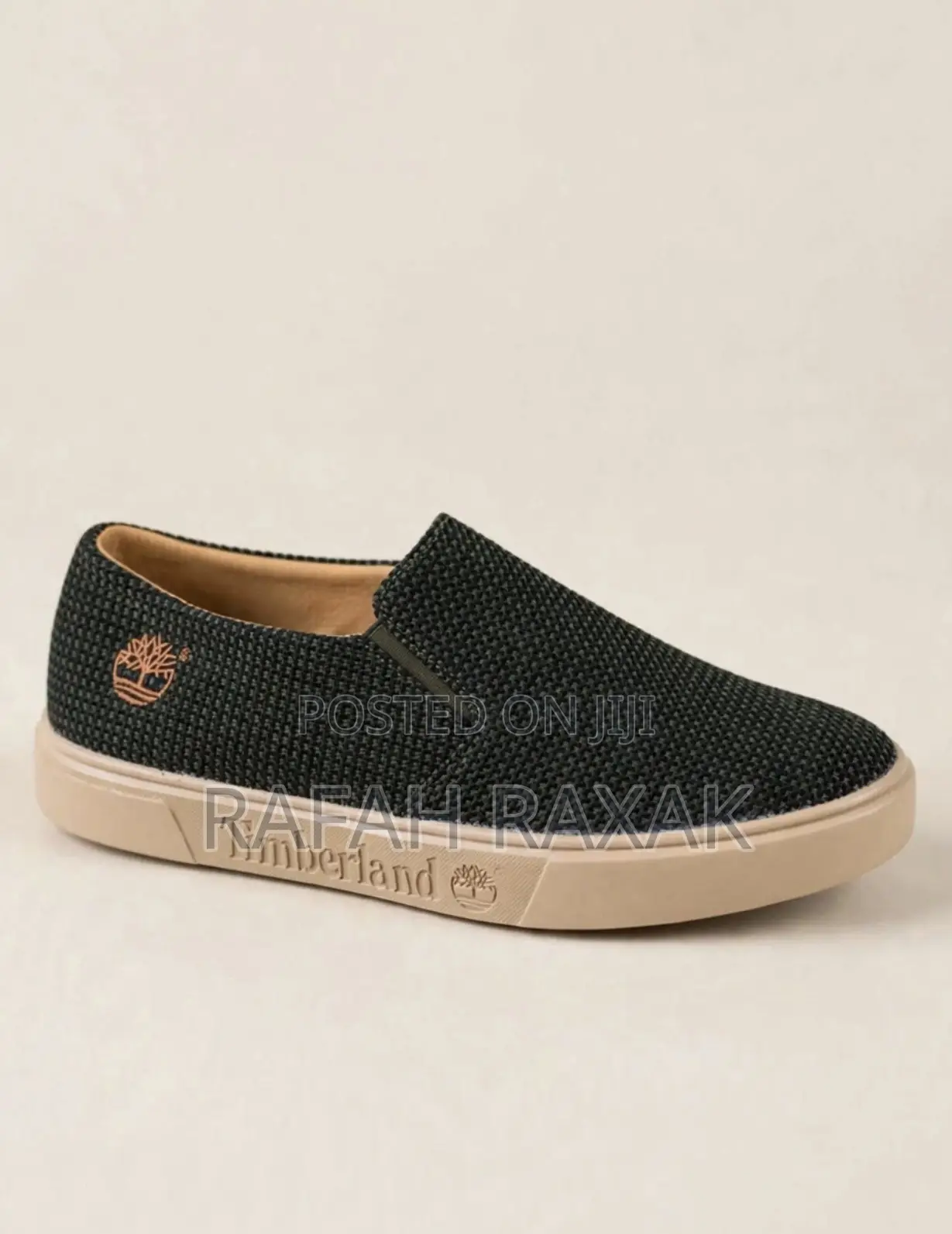 Men’s Classic Army-Green Timberland Slip-on Casual Shoes