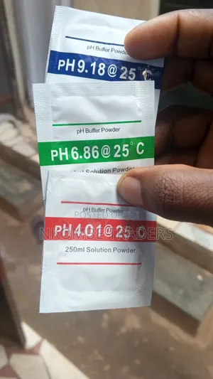 3 Sackets pH Meter Calibration Buffer Powder