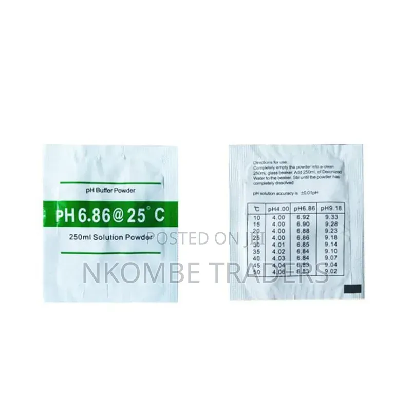 3 Sackets pH Meter Calibration Buffer Powder