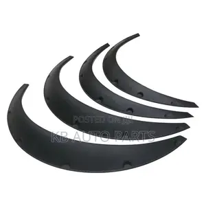4pc Universal Flexible Car Mudguard Fender Flares