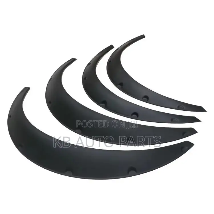4pc Universal Flexible Car Mudguard Fender Flares