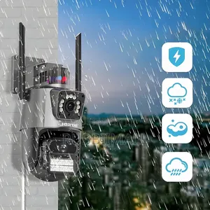 Dual-Lens Outdoor Wi-Fi PTZ Security Camera (Model JT-9687 / 6MP )