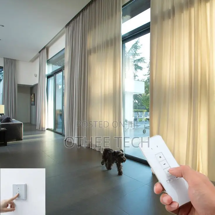 Smart Motorised Curtains Installation