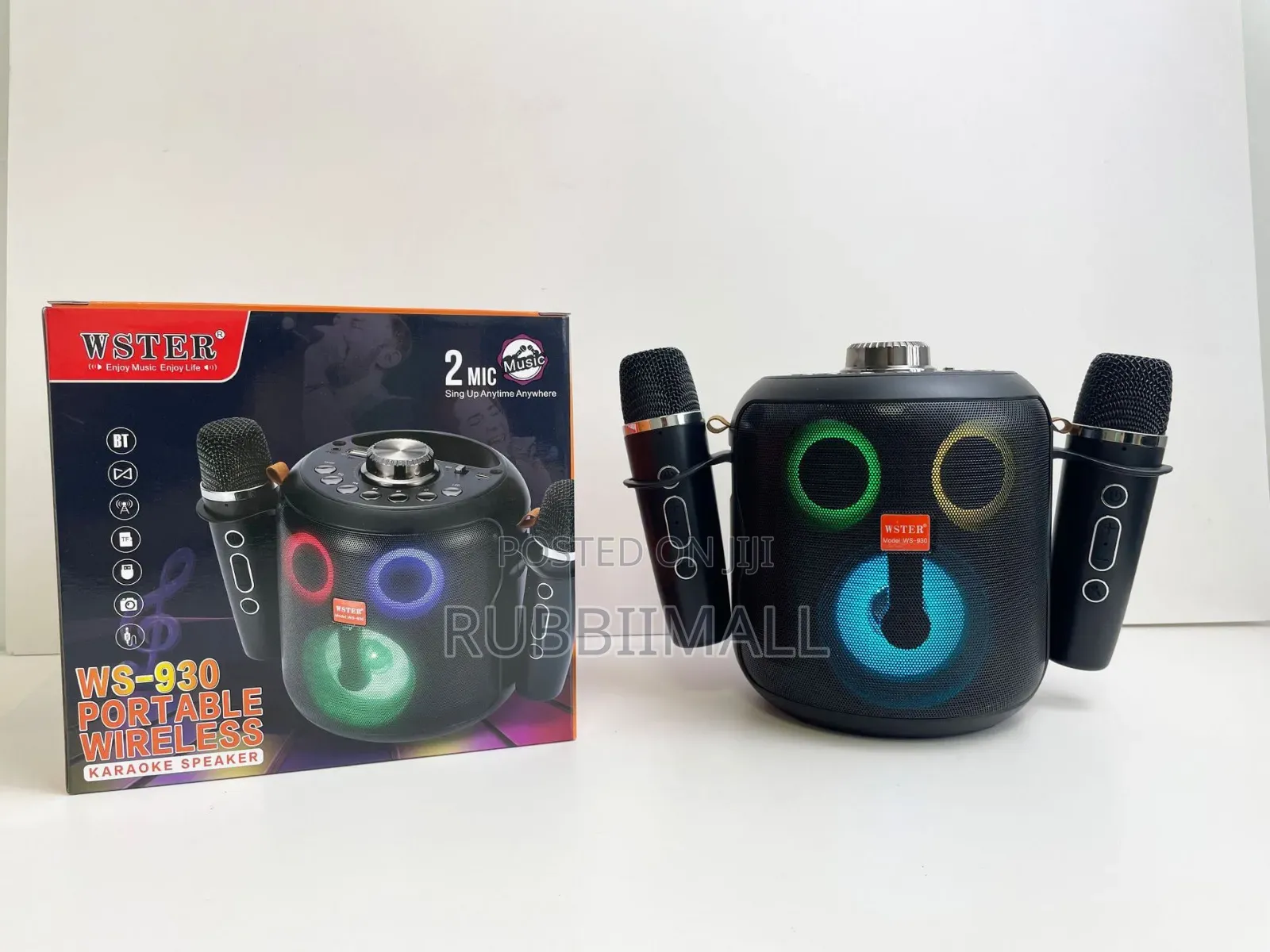 Wster WS-930 Portable Wireless Karaoke Speaker