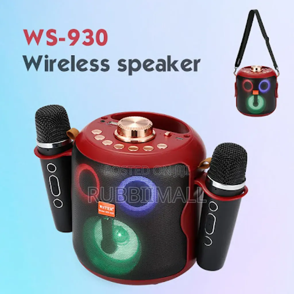 Wster WS-930 Portable Wireless Karaoke Speaker