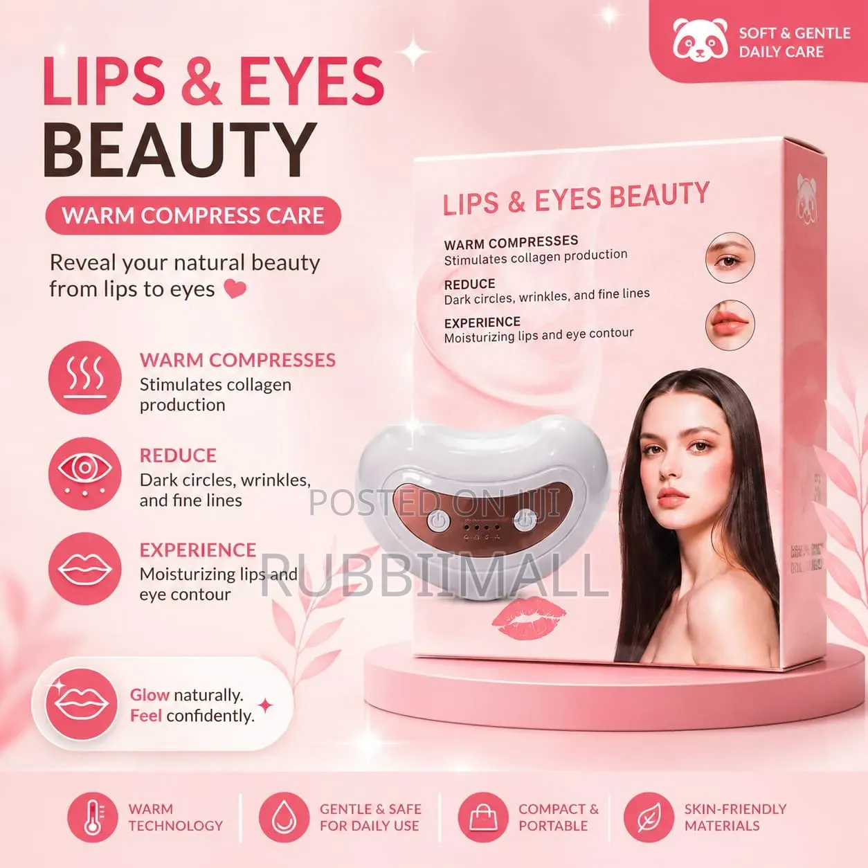 2-in-1 Lips & Eyes Beauty Device