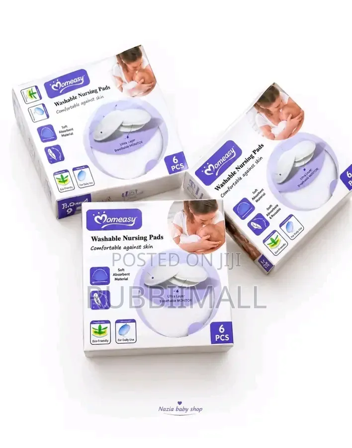 Momeasy Washable Nursing Pads (6 Pcs)
