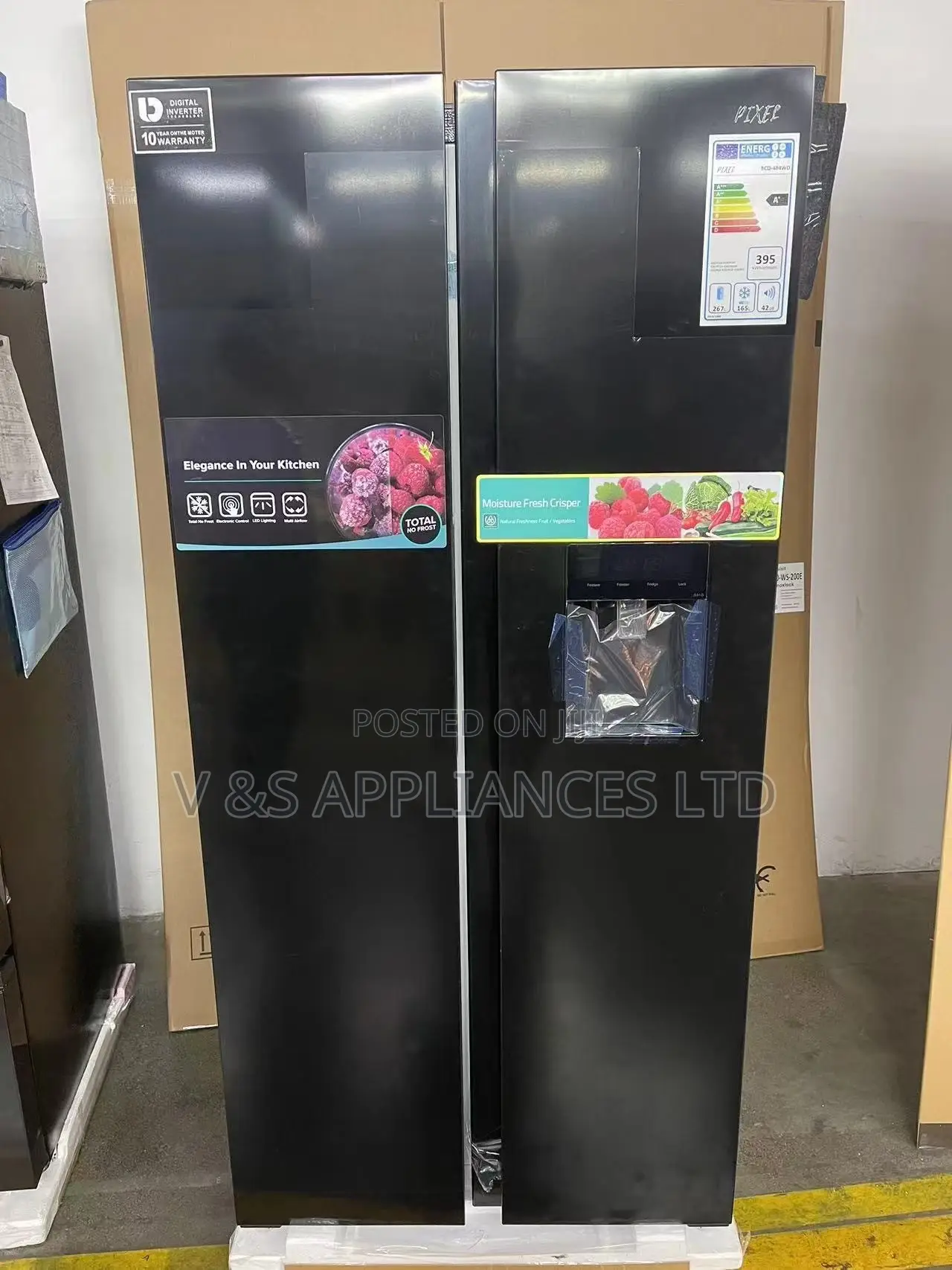 Pixel Side by Side Fridge