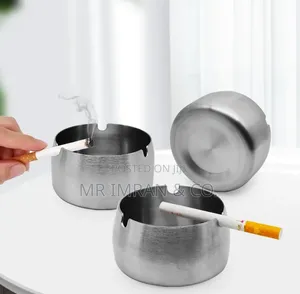 Windproof Stainless Steel Ashtray