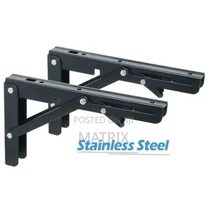 Shelf Bracket (2pc) Wall Mounted Folding Bracket Shelves