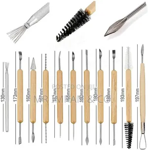 11-Piece Clay Sculpting and Pottery Tool Set