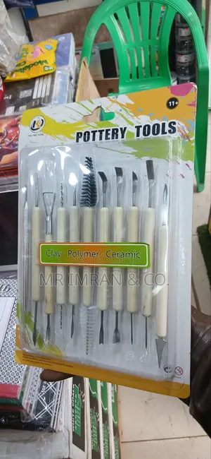 11-Piece Clay Sculpting and Pottery Tool Set