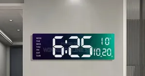Wall Deco Clock Digital