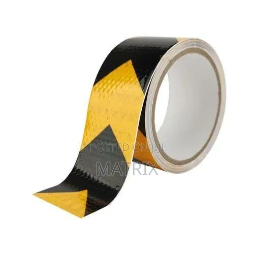 Warning Tape Self Adhesive Barrier Tape Striped Ground
