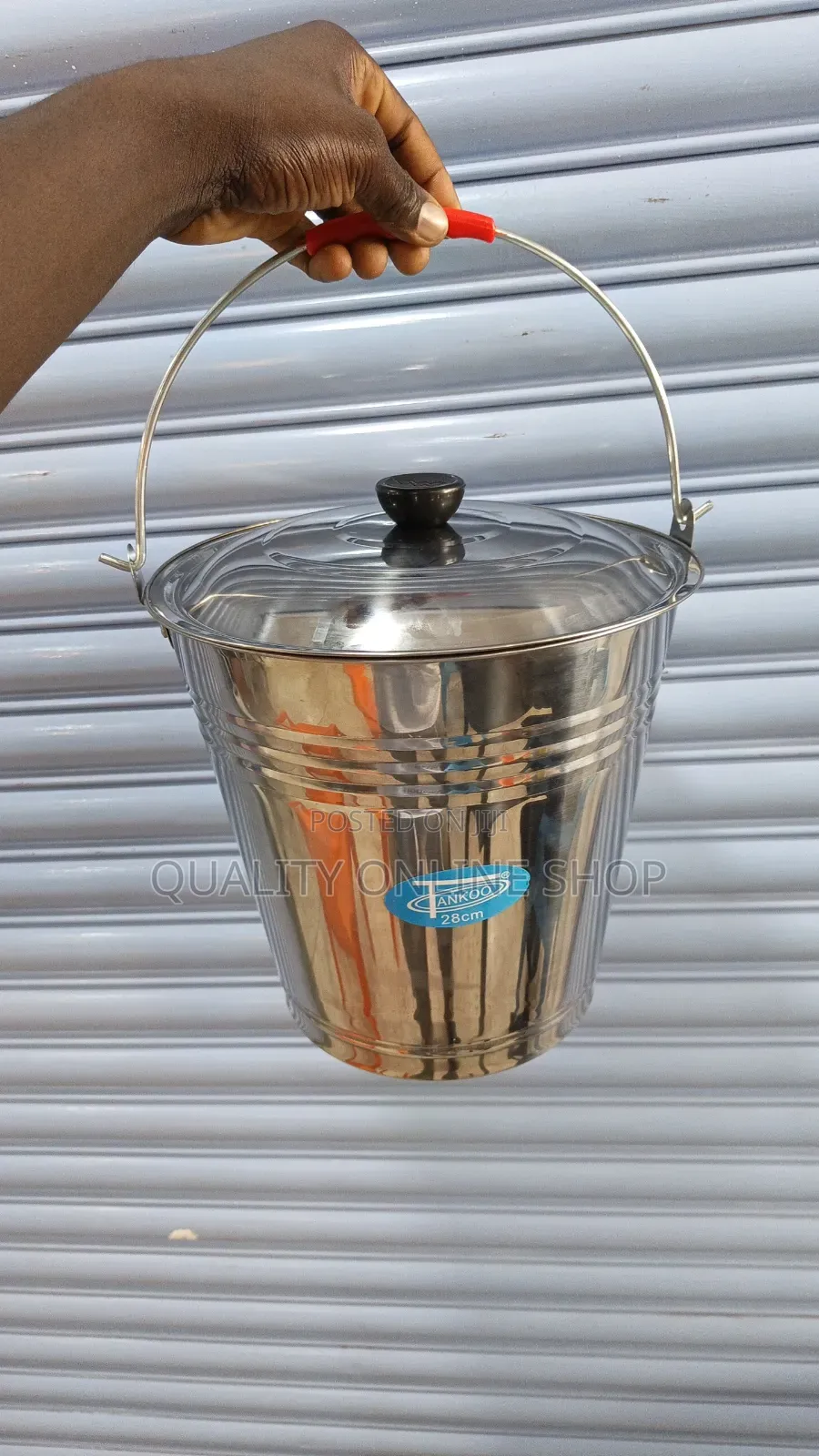 10litres Stainless Bucket Stainless Bucket With Cover