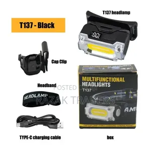 Outdoor Mini Multi Functional Induction Headlamp, Hiking Camping