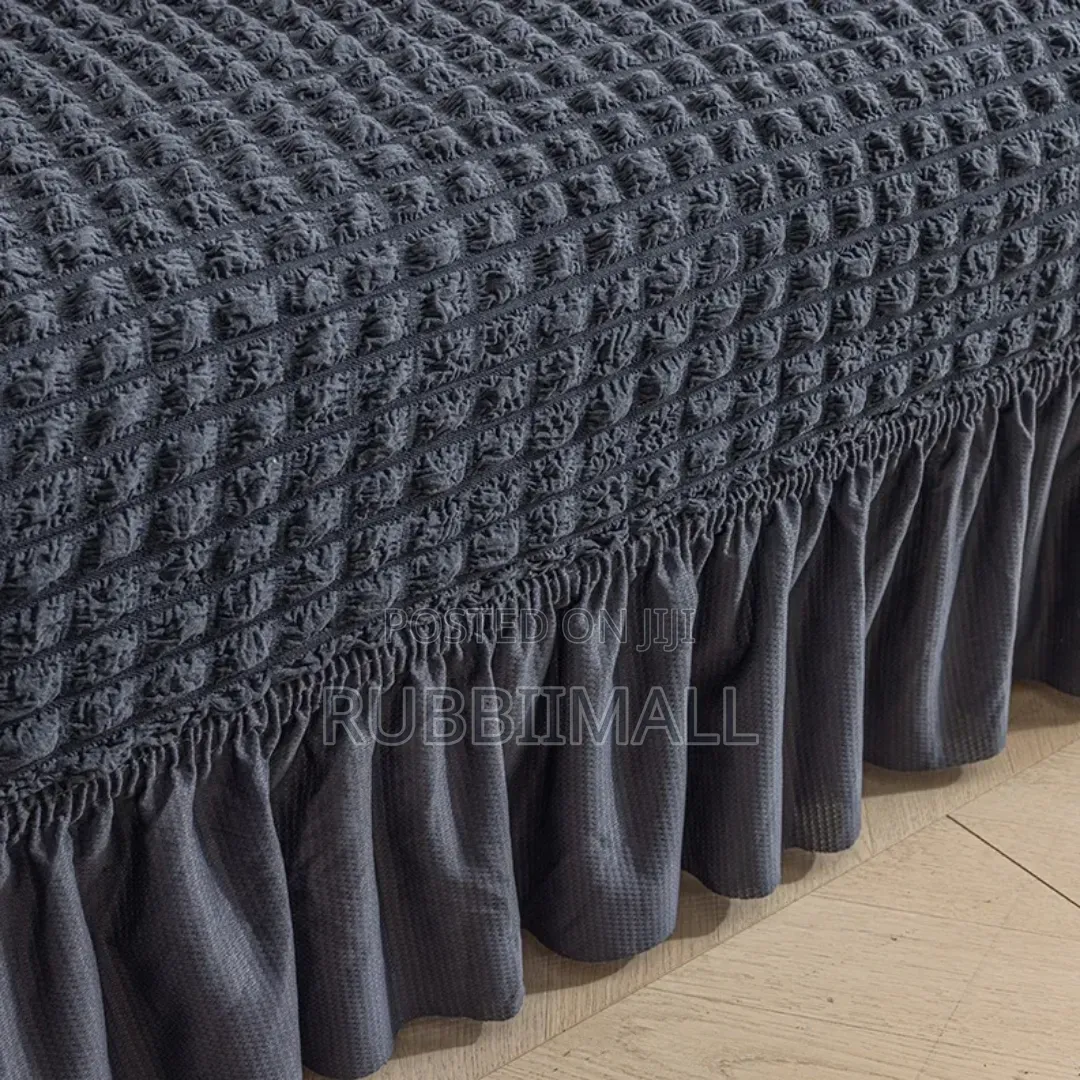 Sofa Covers 7 Seaters ~ 3:2:1:1 (Dark Grey)