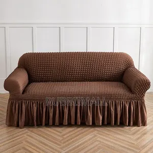 Sofa Cover 7 Seater ~ 3:2:1:1 (Dark Brown)