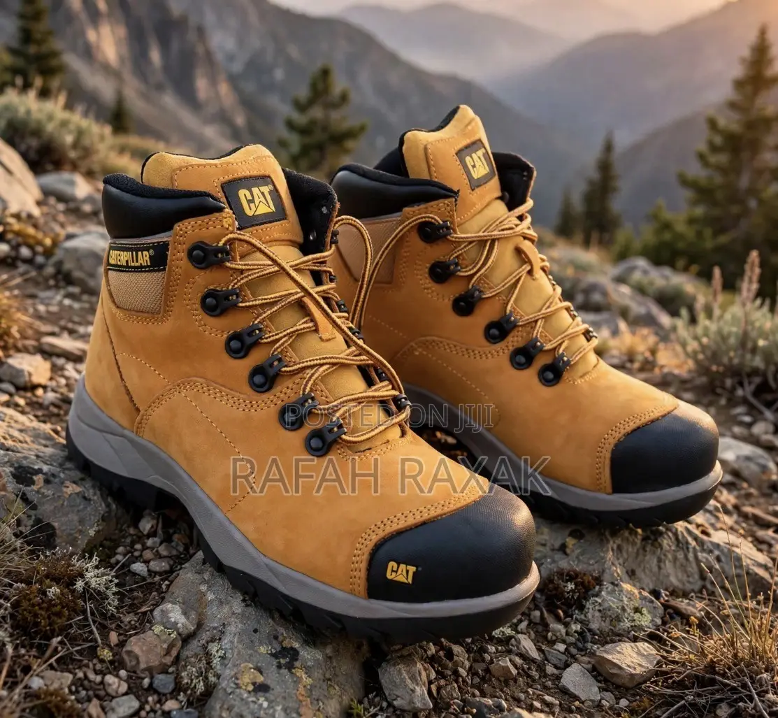 Original CAT Waterproof Steel-Toe Safety Boot